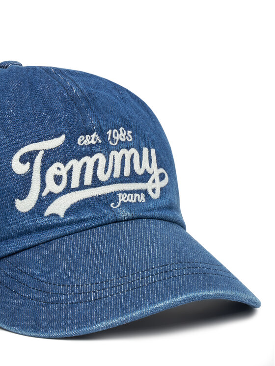 Tommy Jeans Șapcă Tommy Jeans Archive Script AM0AM13565 Albastru