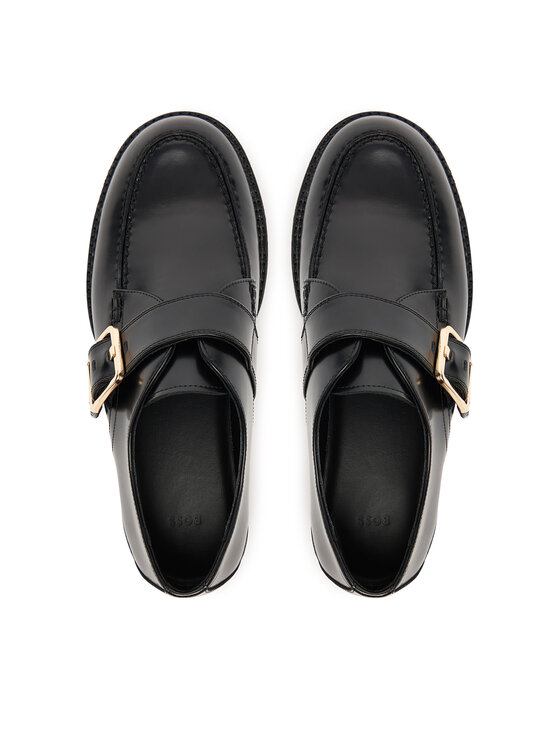 BOSS Polobotky BOSS Eleri Monk Bobk 50548740 Černá