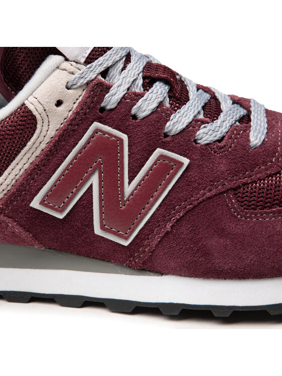 New Balance Sneakersy New Balance ML574EGB Bordowy
