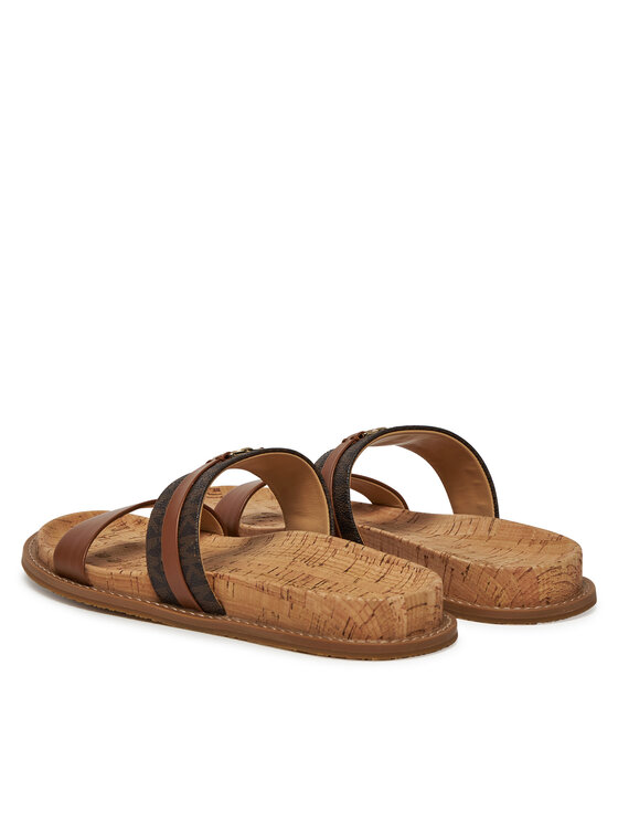 MICHAEL Michael Kors Шльопанці MICHAEL Michael Kors Mandy 40S5MAFS3L Коричневий