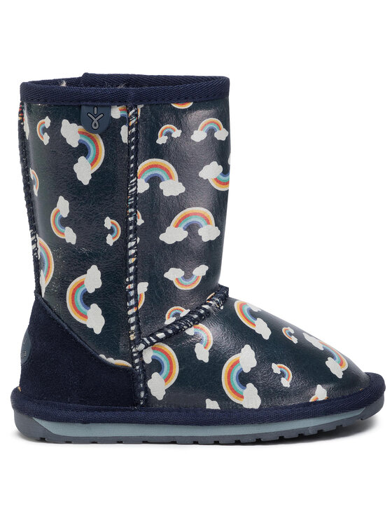 EMU Australia Botas de nieve EMU Australia Rainbow K12113 Azul marino