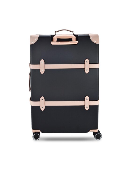 Semi Line Veľký kufor Semi Line T5671-4 Čierna