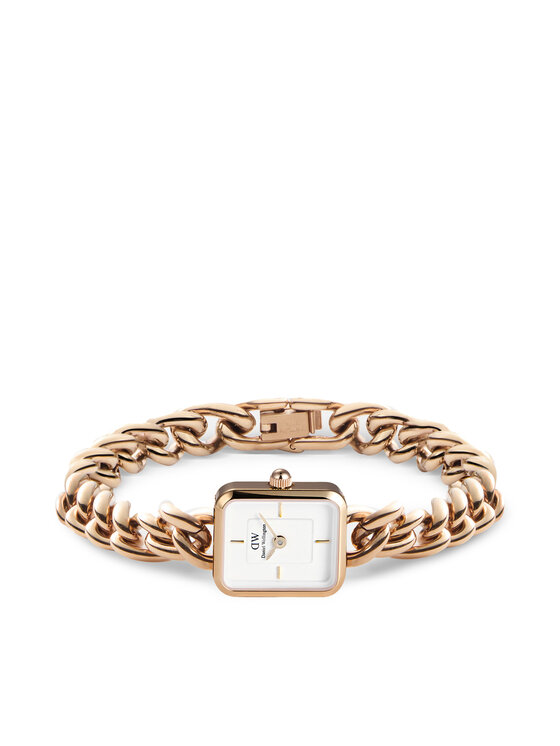 Daniel Wellington Годинник Daniel Wellington Jolie Chain 15 DW00100835 Рожеве золото