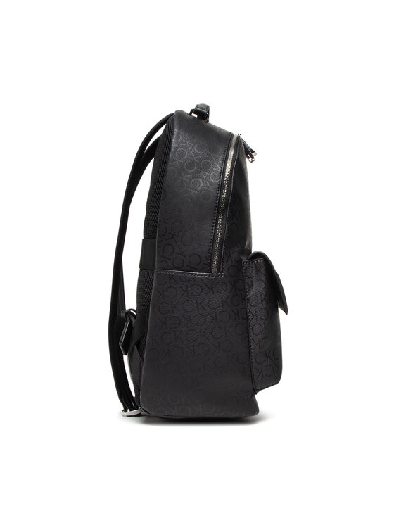 Calvin Klein Kuprinės Calvin Klein Minimalism Mono Flap Pckt Bp K50K509277 Juoda