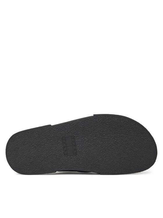Tommy Jeans Şlapi Tommy Jeans Tjw Flatform Sandal EN0EN02775 Negru