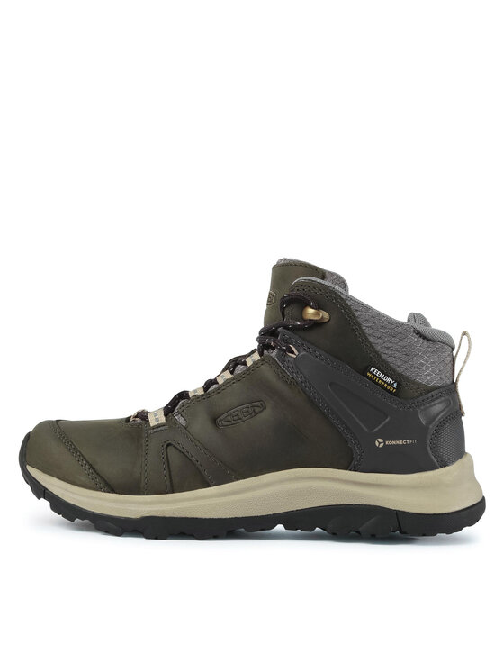Keen Trekingová obuv Keen Terradora II Leather Mid Wp 1023730 Zelená