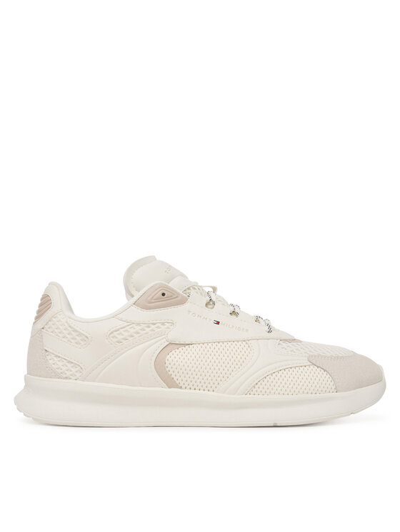 Tommy Hilfiger Сникърси Tommy Hilfiger Lightweight Runner Monocolor FM0FM05928 Бял