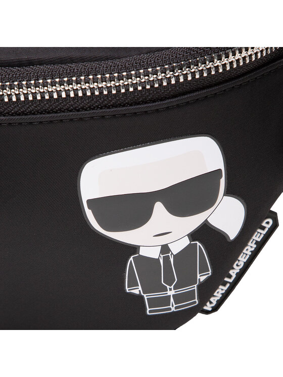 KARL LAGERFELD Torbica oko struka﻿ KARL LAGERFELD 210W3189 Crna