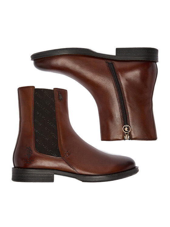 U.S. Polo Assn. Ботильйони U.S. Polo Assn. CEO-INGRID002W/EL1 Коричневий