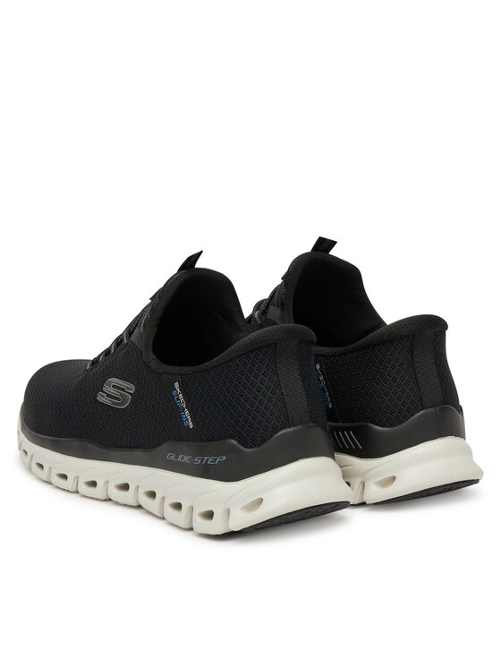 Skechers Sneakersy Skechers Glide-Step-Noxus 233010/BLK Černá