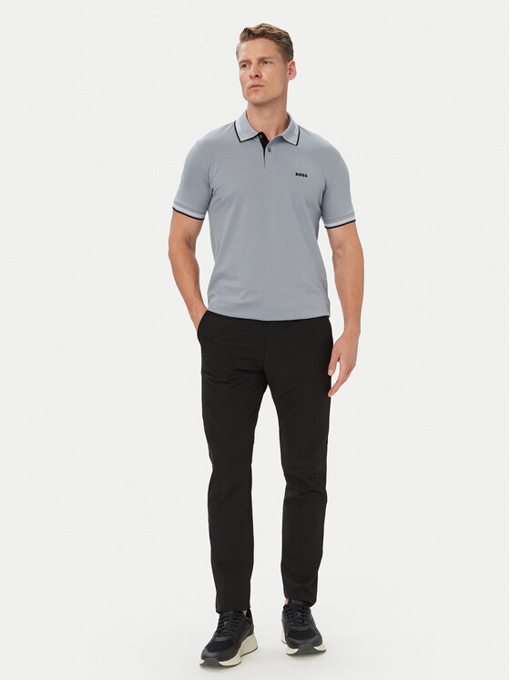 BOSS BOSS Polo Paul 50506193 Gris Regular Fit