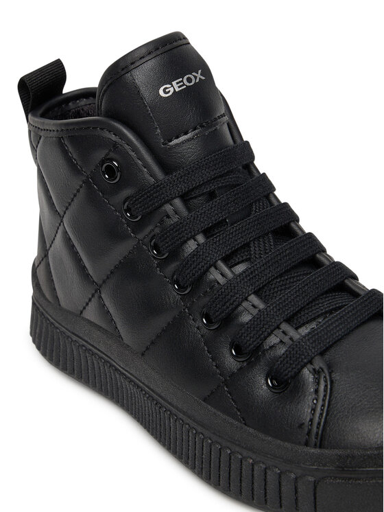 Geox Sneakersy Geox J Laquinny J56M3F 000BC C9999 S Czarny