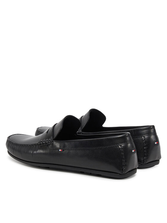 Tommy Hilfiger Mocassini Tommy Hilfiger Corpoarte Hilfiger Lth Driver FM0FM04810 Nero