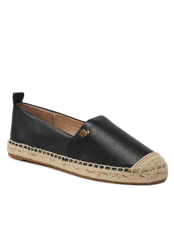 LAUREN RALPH LAUREN Espadrilky Lauren Ralph Lauren Cameryn IV 802905304001 Čierna