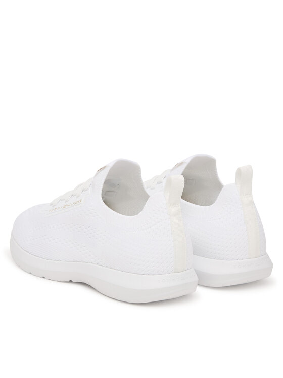 Tommy Hilfiger Tenisice Tommy Hilfiger Knit Extralight Runner FW0FW09112 Bijela