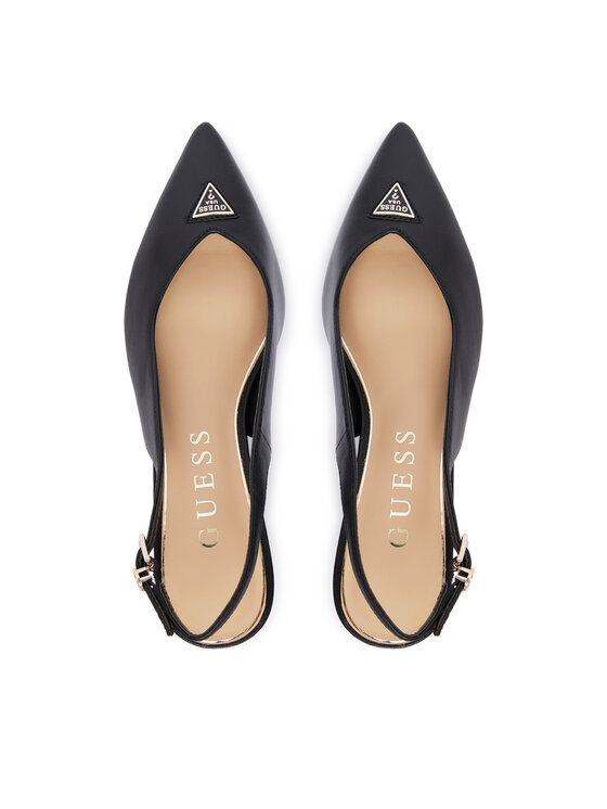 Guess Туфлі Guess FLT2CK LEA05 Чорний