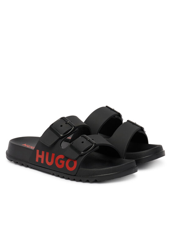 HUGO Šľapky HUGO G01193 M Čierna