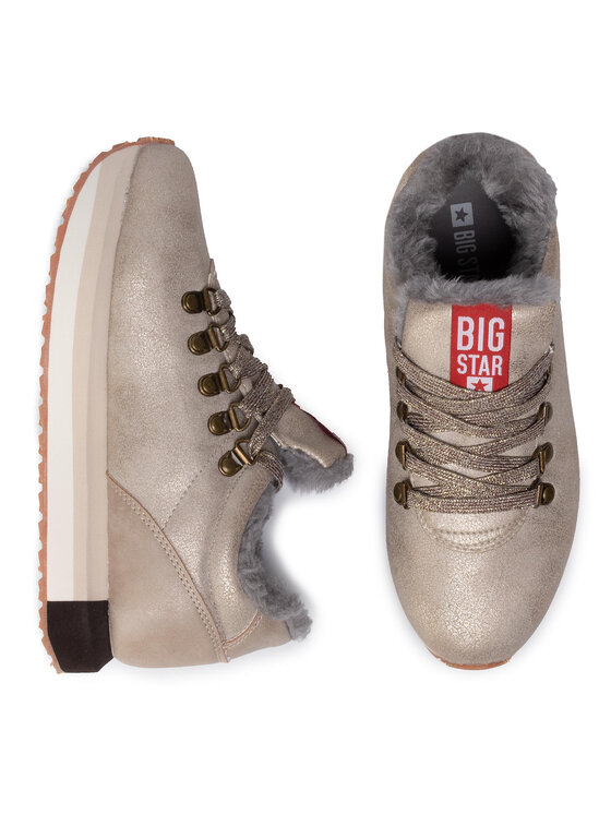 Big Star Shoes Снікерcи Big Star Shoes EE274732 Бежевий