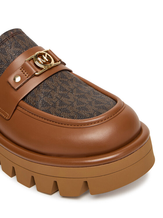 MICHAEL Michael Kors Čevlji brez vezalk MICHAEL Michael Kors Mandy 40T5MAFP2L Rjava