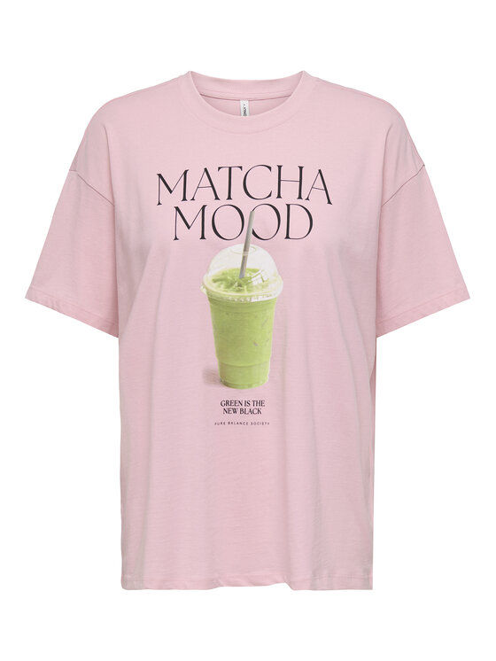 ONLY ONLY Camiseta Vivvi 15346761 Rosa Regular Fit