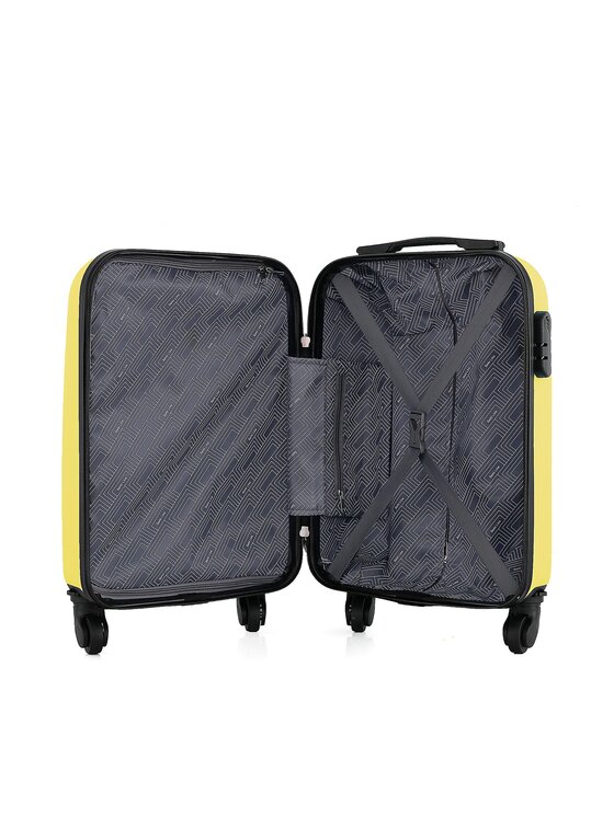 Semi Line Kabīnes koferis Semi Line T5629-2 Dzeltens