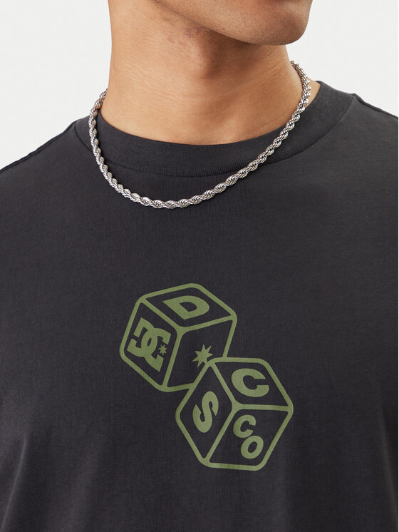 DC Shoes DC Shoes Camiseta High Rollin EDYZT04367 Negro Regular Fit