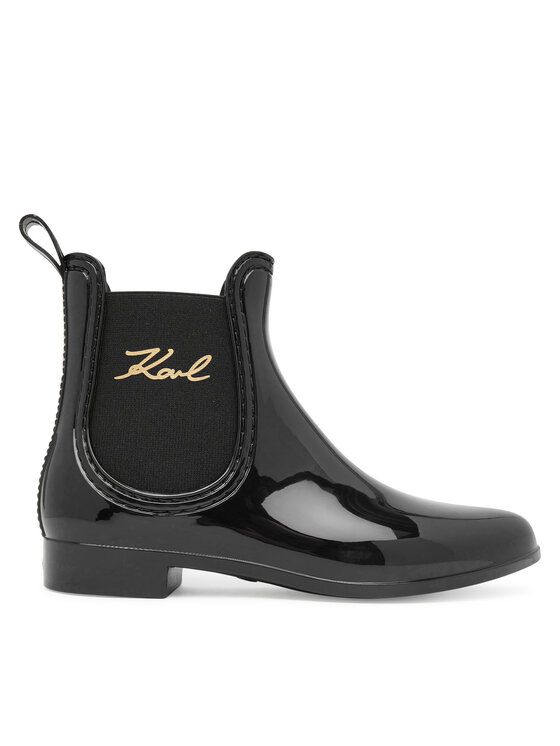 KARL LAGERFELD Kalosze KARL LAGERFELD Kalosh II KL94775 Czarny