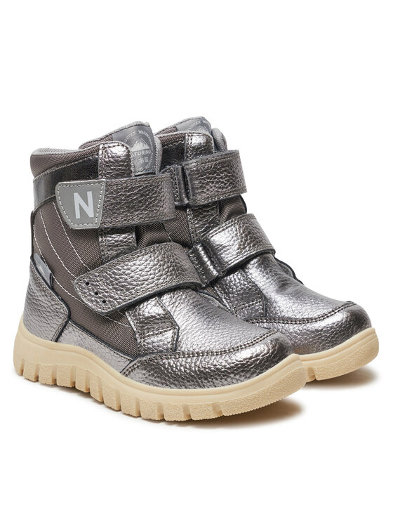 Naturino Čizme za snijeg Naturino Rivo Vl Wp 0013001584.03.0Q02 S Srebrna