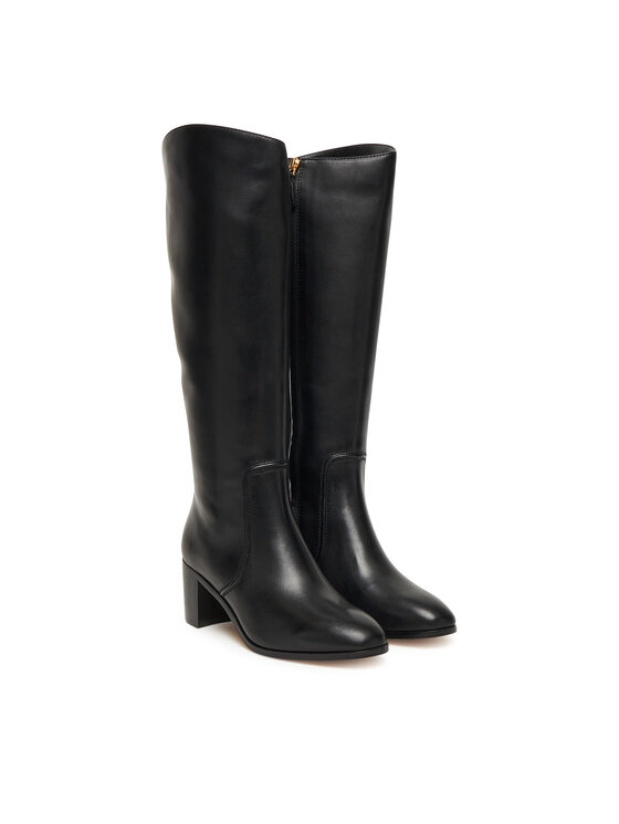 LAUREN RALPH LAUREN Čižmy LAUREN RALPH LAUREN Charly Bo Tal 802967813001 Čierna