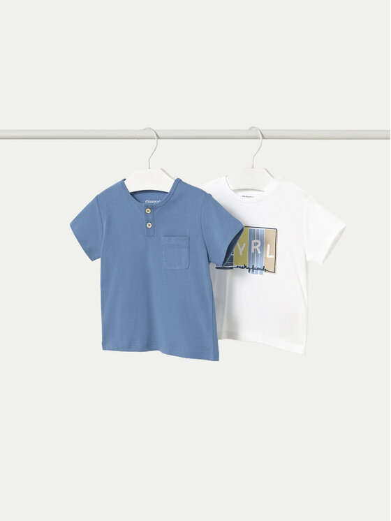 Mayoral Mayoral Komplet t-shirt majic﻿ 1060 Pisana Regular Fit