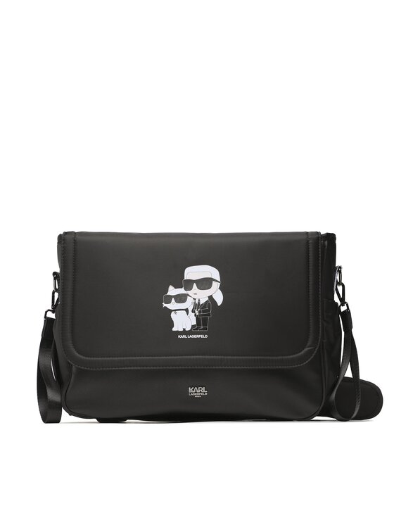 KARL LAGERFELD Torba za prematanje beba KARL LAGERFELD Z90045 Crna