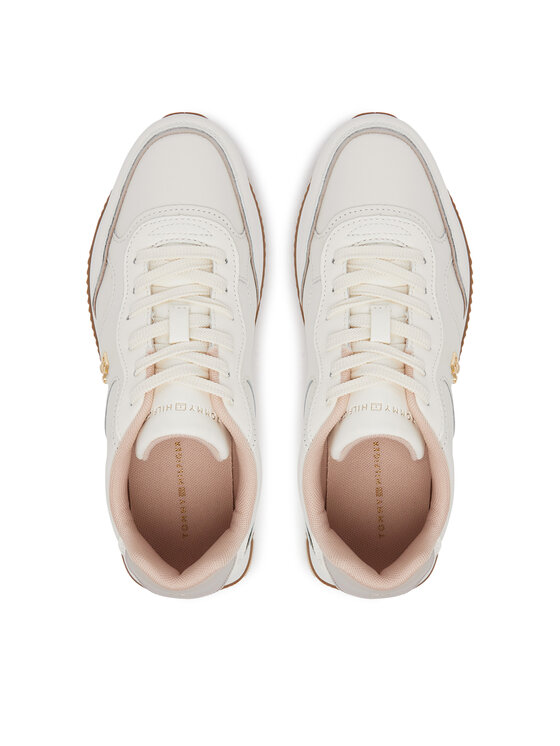 Tommy Hilfiger Αθλητικά Tommy Hilfiger Runner FW0FW08696 Εκρού