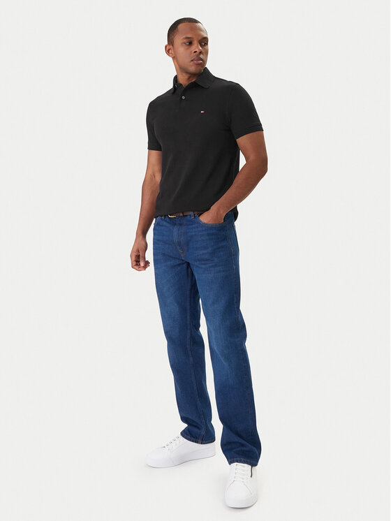 Tommy Hilfiger Tommy Hilfiger Polo 1985 MW0MW17770 Negro Regular Fit