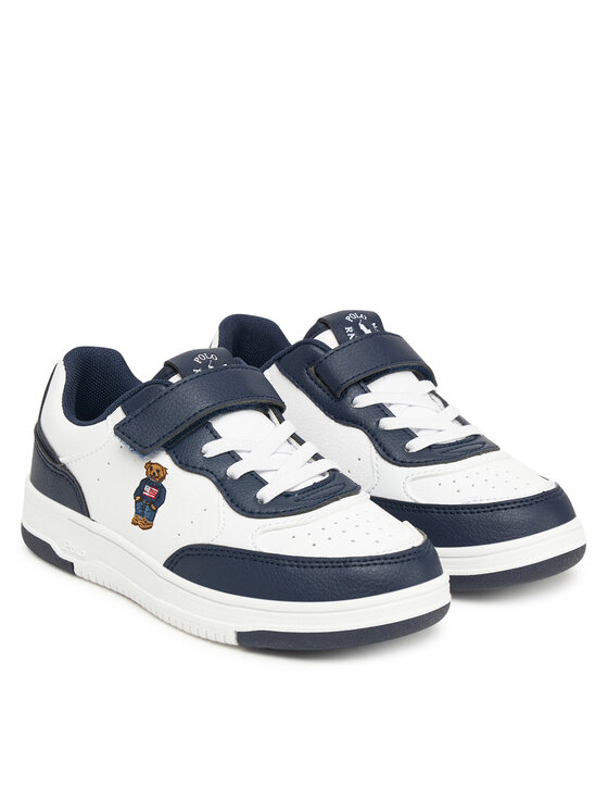 Polo Ralph Lauren Sneakersy Polo Ralph Lauren Masters Court II RL03403101 Biela