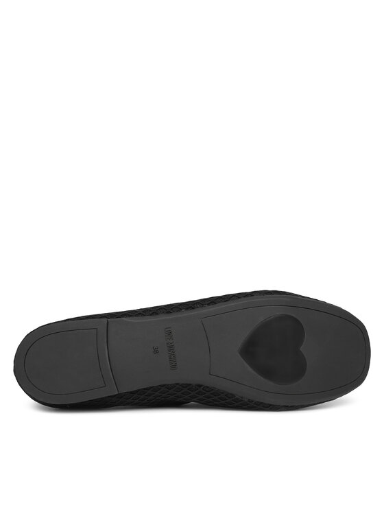 LOVE MOSCHINO Балетки LOVE MOSCHINO JA11051G0MIQ0000 Чорний