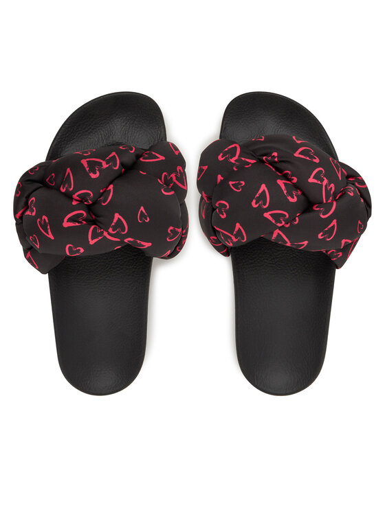 LOVE MOSCHINO Шльопанці LOVE MOSCHINO JA28312G0MIW100C Чорний