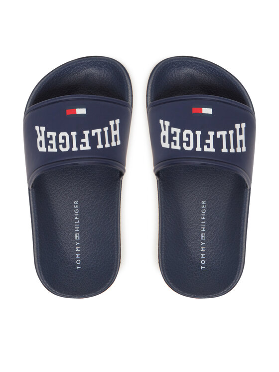 Tommy Hilfiger Šlepetės Tommy Hilfiger T3X0-33916-1172 Tamsiai mėlyna