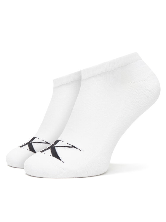 Calvin Klein Krátké ponožky Calvin Klein 701228807 Bílá