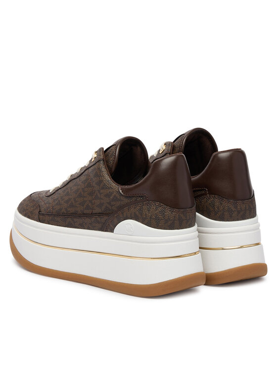 MICHAEL Michael Kors Снікерcи MICHAEL Michael Kors Hayes 43S5HYFS2B Коричневий