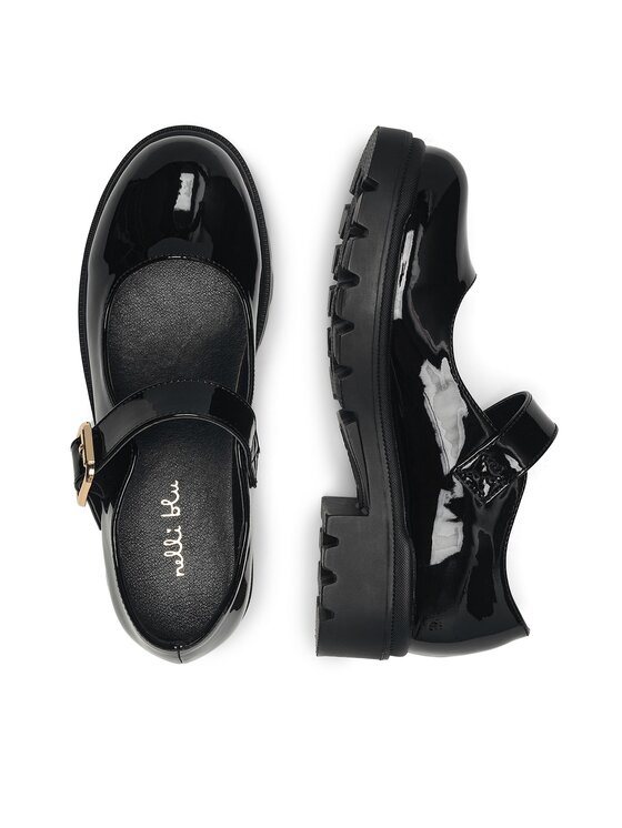 Nelli Blu Zapatos hasta el tobillo Nelli Blu CS5129-11 Negro