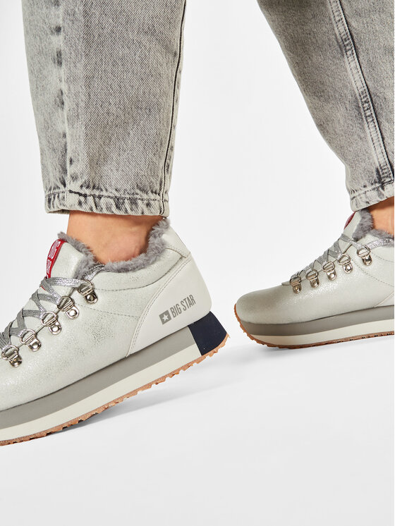 Big Star Shoes Снікерcи Big Star Shoes EE274731 Срібний