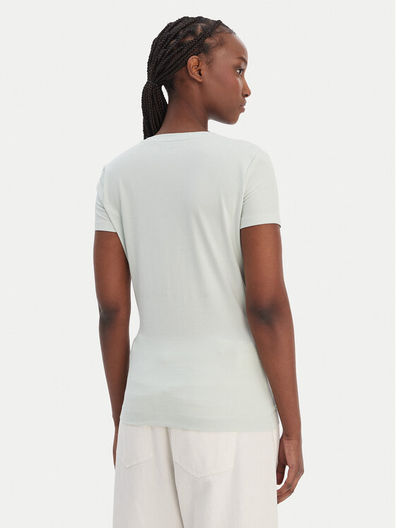 Guess Guess Camiseta W6GI14 K3033 Verde Regular Fit