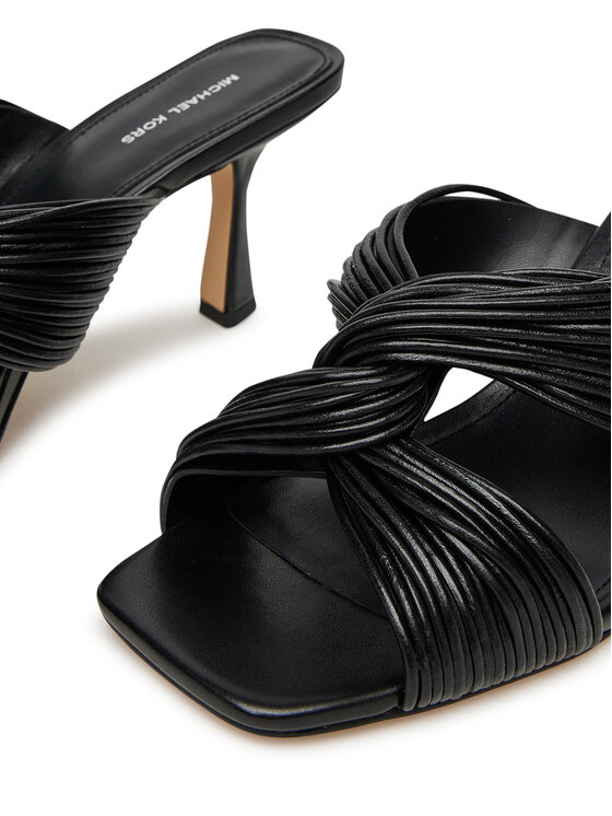 MICHAEL Michael Kors Şlapi MICHAEL Michael Kors Alessia 40S5ASMS1L Negru