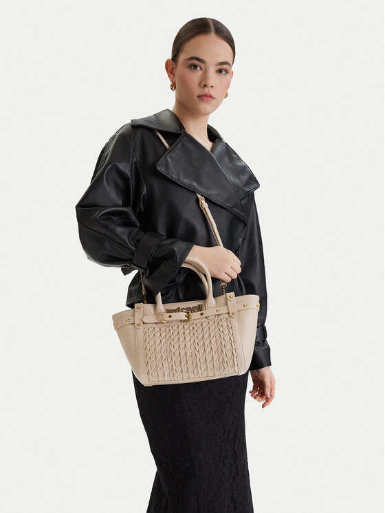 Just Cavalli Сумка Just Cavalli 80RA4BG2 ZSD90 Світло-бежевий