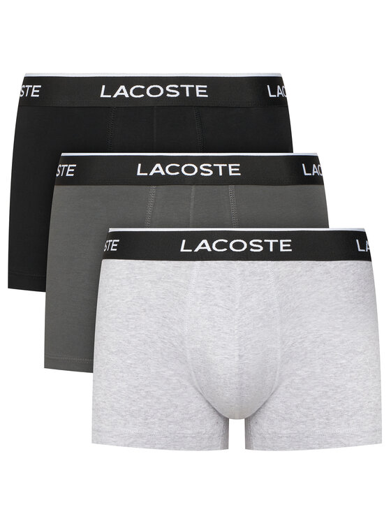 Lacoste Lacoste Conjunto de calzoncillos boxer 5H1300 Gris