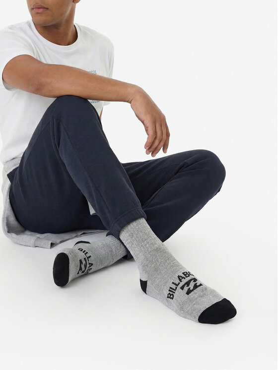 Billabong Довгі шкарпетки Billabong AS_BILLABONG_01W_SS25 (3-PACK) Сірий