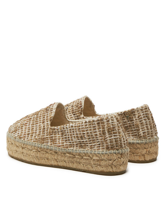 Manebi Espadrile Manebi Yucatan Double Sole Espadrilles G 1.2 D0 Bež