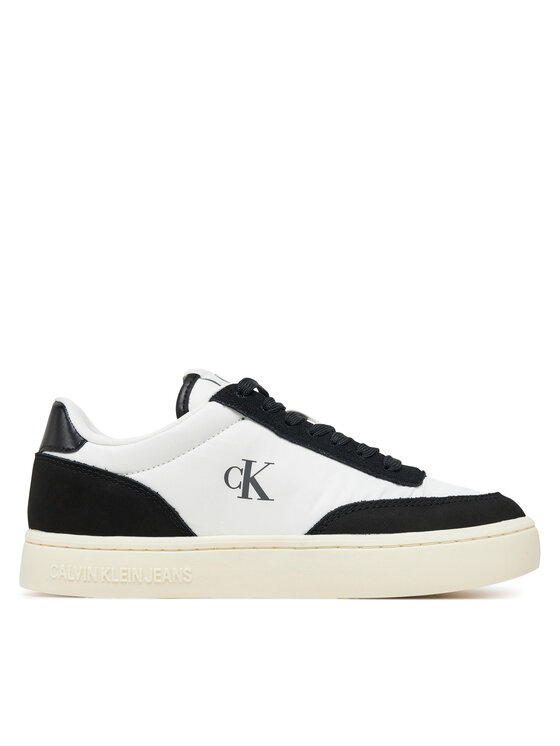 ユンス Sneakers Calvin Klein Jeans Classic Cupsole Mix In YW0YW01767 Alb
