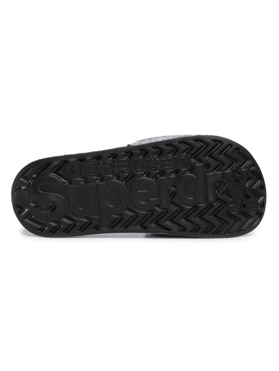 Superdry Şlapi Superdry Vintage Logo Pool Slide MF310006A Gri
