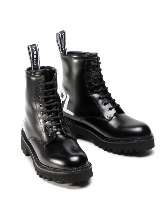 KARL LAGERFELD Trappers KARL LAGERFELD KL45450 Negru